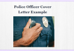 Police Officer Cover Letter Example